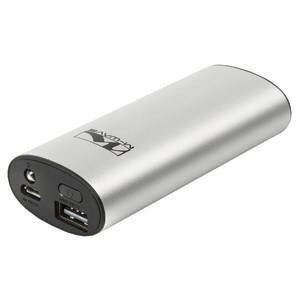 USB M-WAVE  POWERBANK 5V/1A SILVER