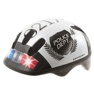 KIDS HELMET BLACK WHITE